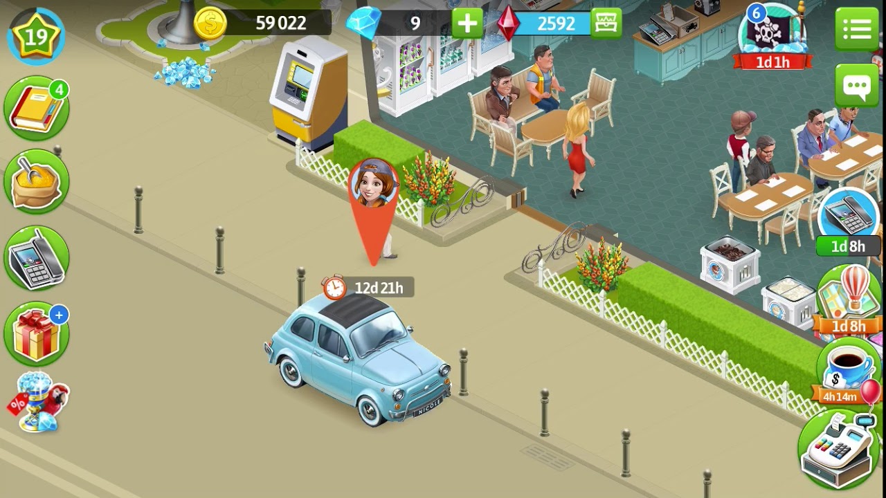 How to play My cafe