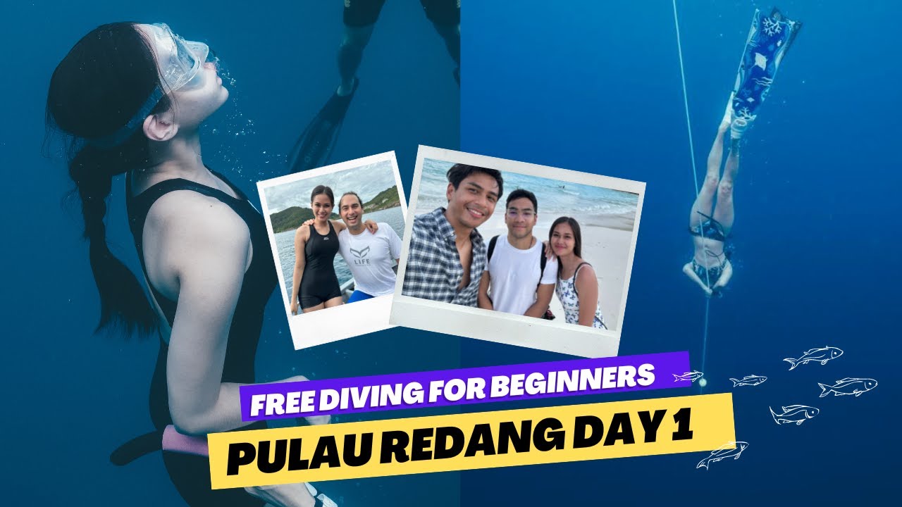 FREE DIVING AT REDANG MALAYSIA DAY 1 | Marian Carmelo