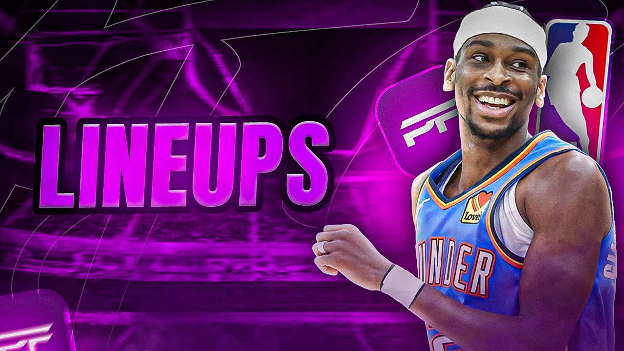 Propfinder Tutorial: NBA Lineups Cheatsheet!