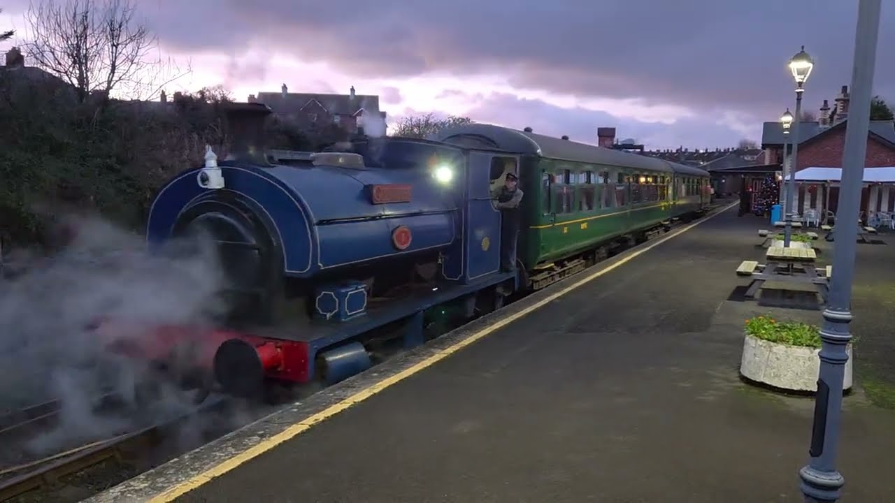 Steam , 3000s & Fireworks in Whitehead. 29/11/25