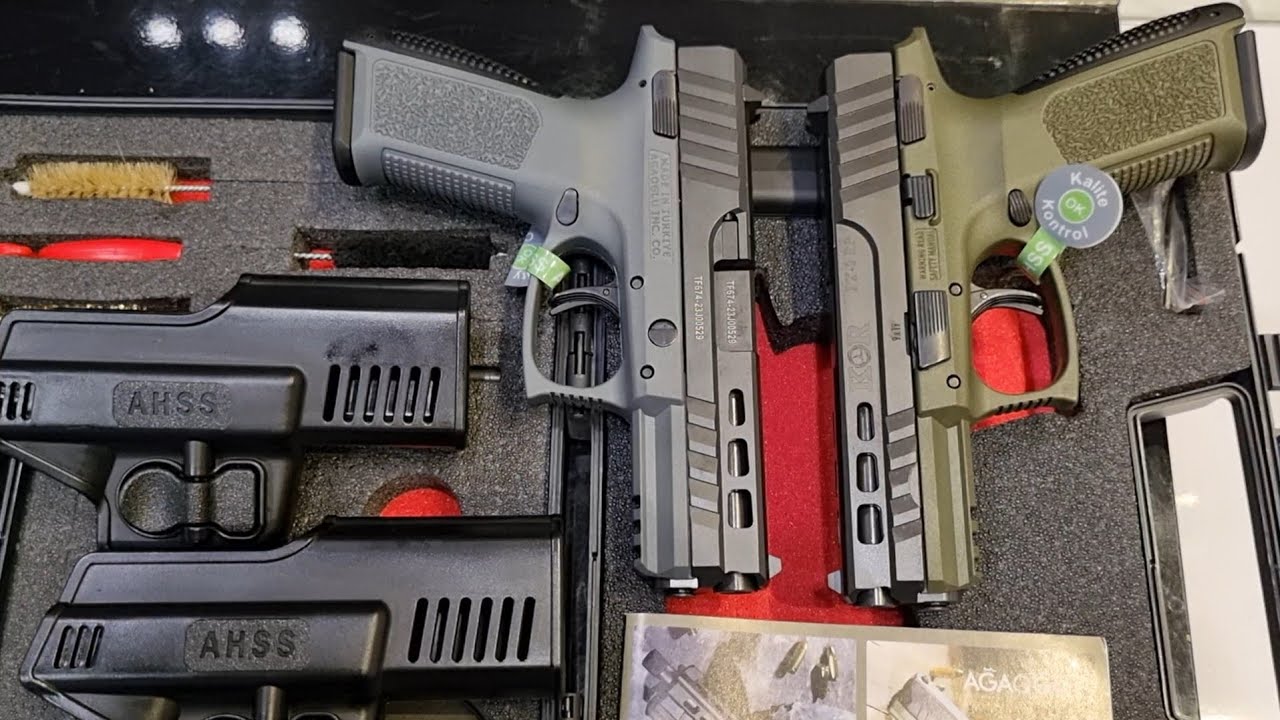 The best budget 9mm Pistol | AGAOGLU AHSS KOR FX-9 RP 9mm Pistol Review and Unboxing.