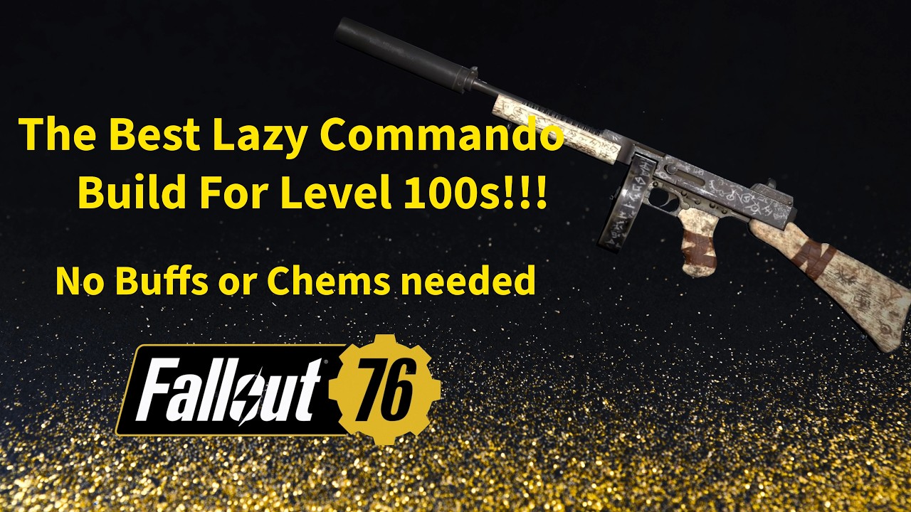 The Best Lazy Level 100 Commando Build!!! ( All Rifles Build )