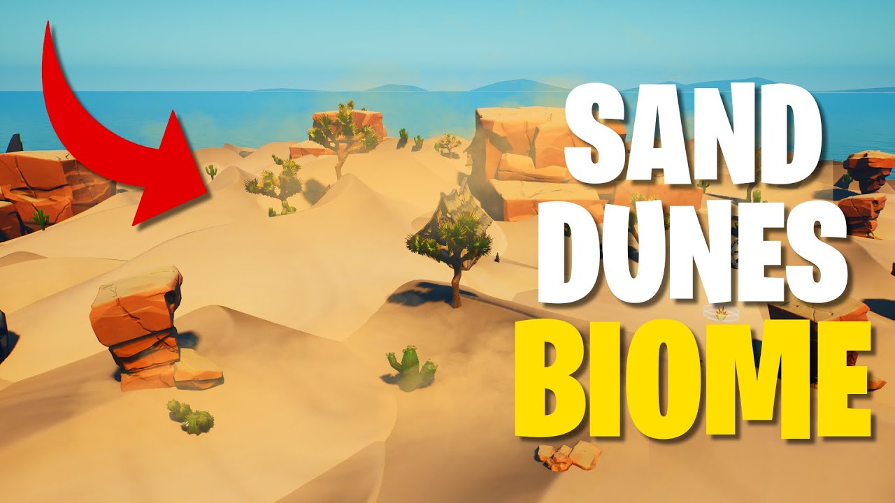 Build Sand Dunes Biome! | Fortnite Mini BR Tutorial #6