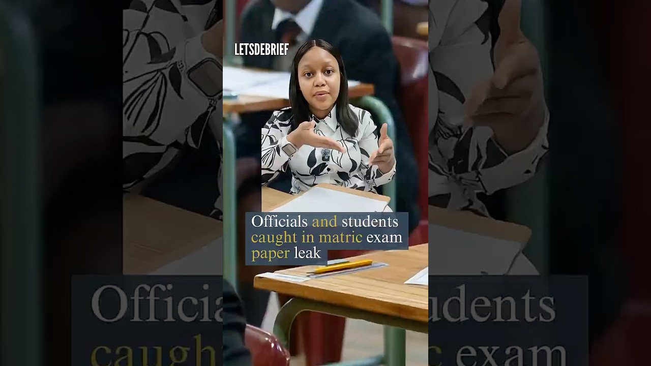 Officials and students caught in matric exam paper leak
