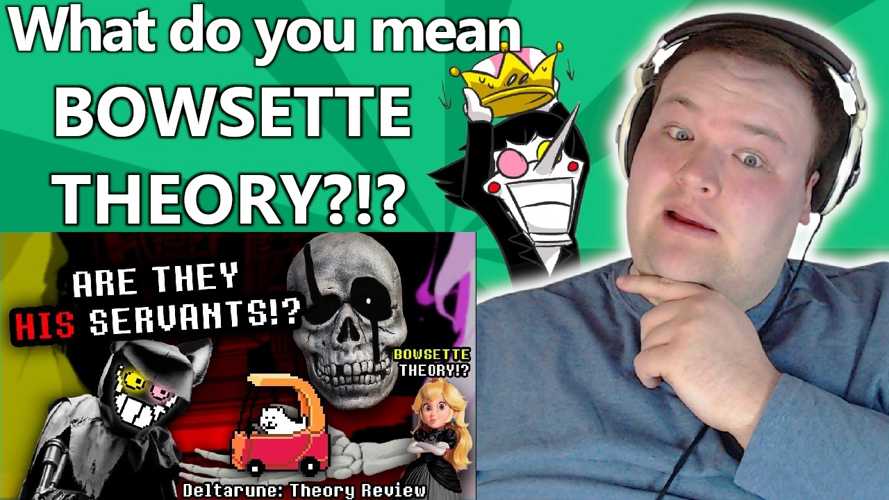 FRIEND is secretly GASTER, and Bowsette Theory!? - @spookydood5500 | Fort_Master Reaction
