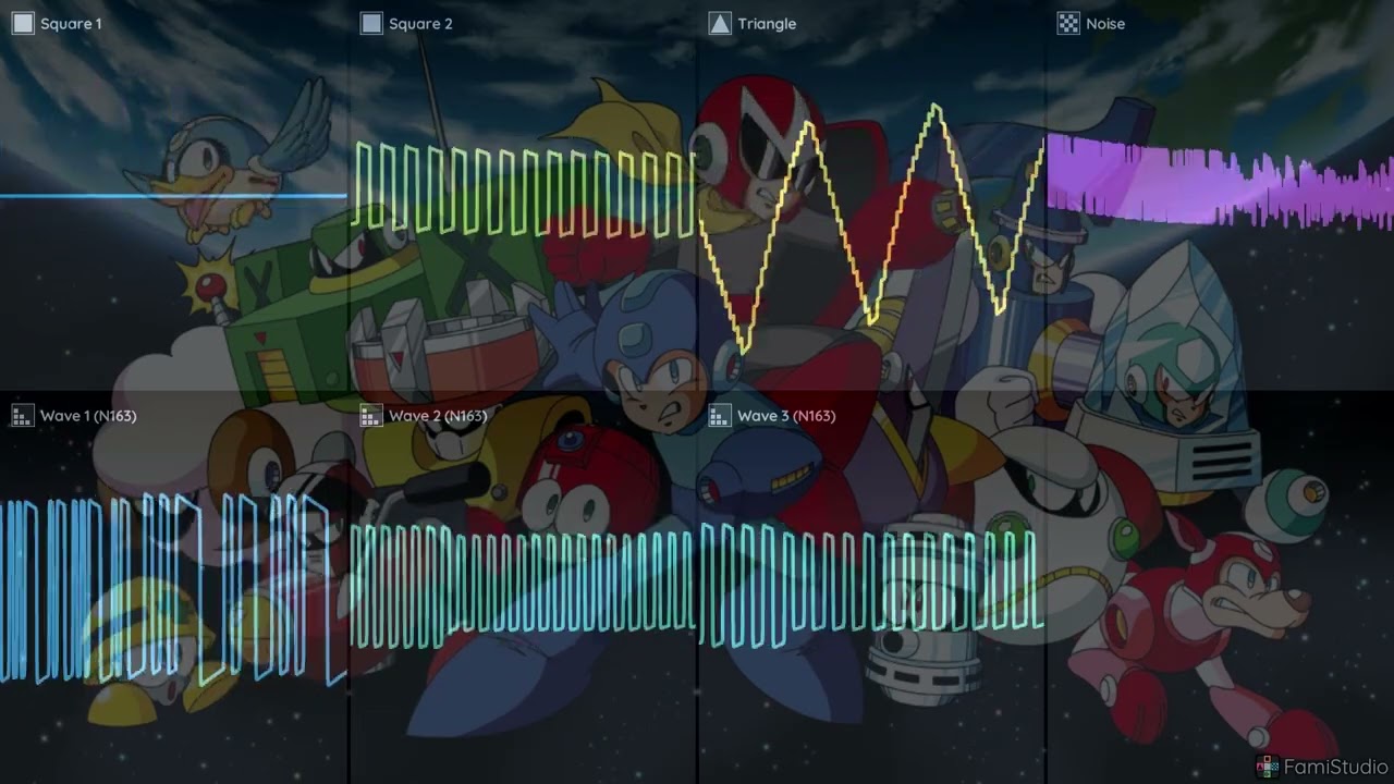 【FamiStudio】Megaman 10 Boss Battle (3 - N163)