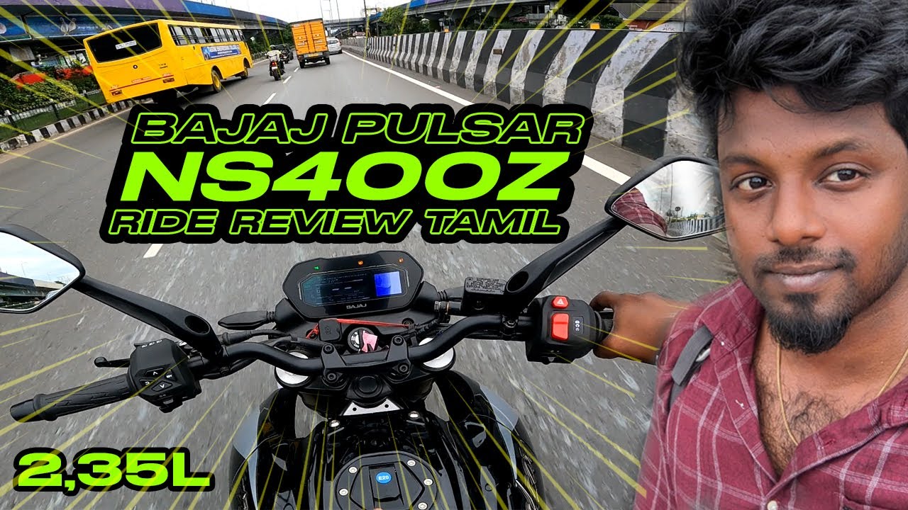 🔥Bajaj NS400 City ride experience | 2024 Bajaj NS400Z Tamil review | Onroad | Mileage | TopSpeed