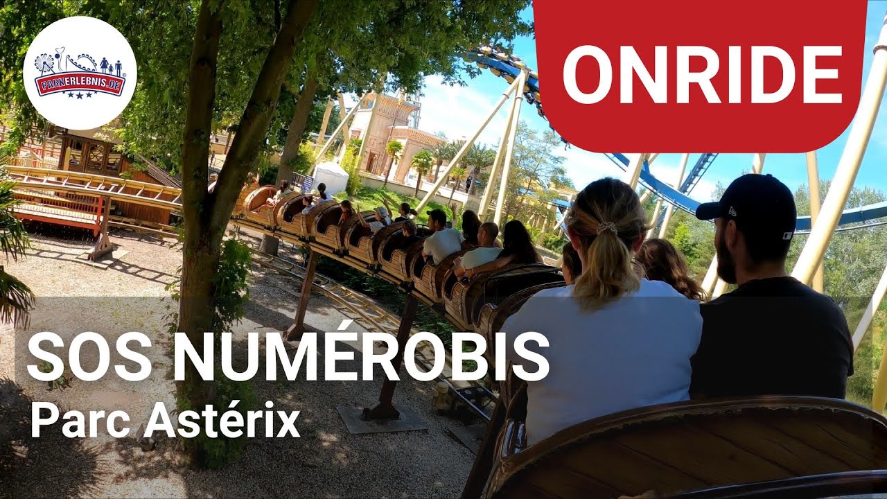 SOS Numérobis - Onride POV - Parc Astérix | Zierer Tivoli Medium