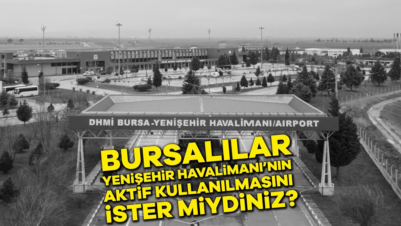 Bursalılara sorduk: Yenişehir Havalimanı'nın aktif kullanılmasını ister miydiniz?