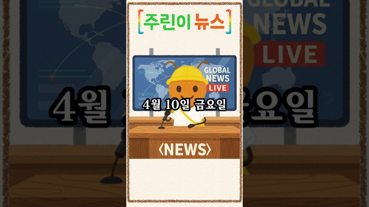 [주식브리핑] 4월 10일 금요일 - 아침뉴스 #미증시 #트럼프 #이란 #호르무즈 #이스라엘공습 #휴전 #증시전망 #오늘증시 #오늘주식 #주식전망 #오늘뉴스 #뉴스요약 #전망