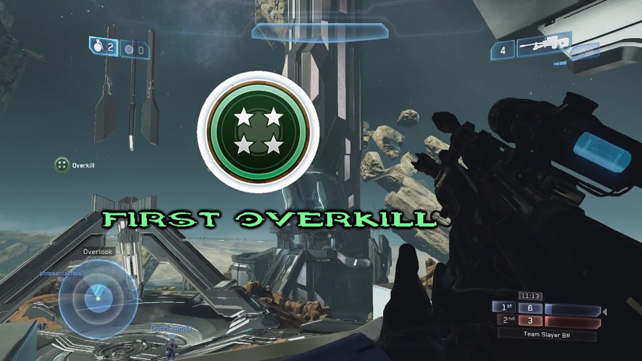 FIRST OVERKILL LIVE! Halo 2 Anniversary