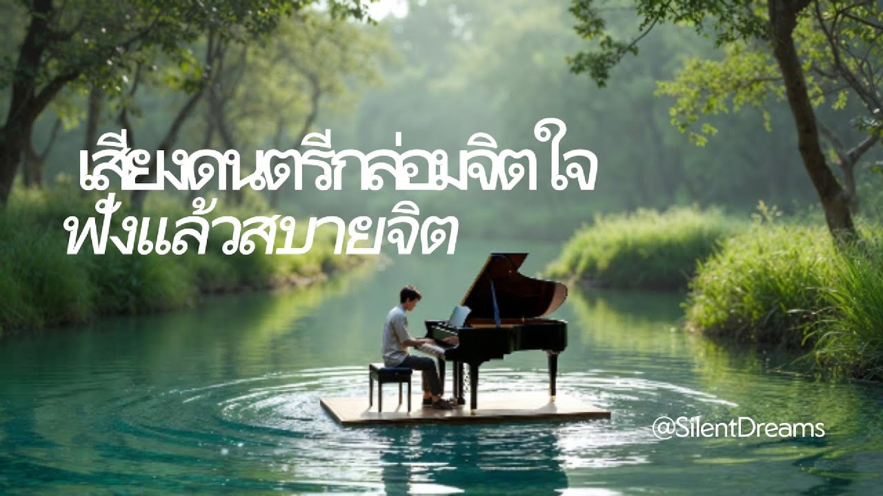 เสียงดนตรีผ่อนคลาย เสียงบำบัดจิตใจ ดนตรีผ่อนคลาย ดนตรีฟังแล้วสบาย วันพักผ่อนใจ-part1
