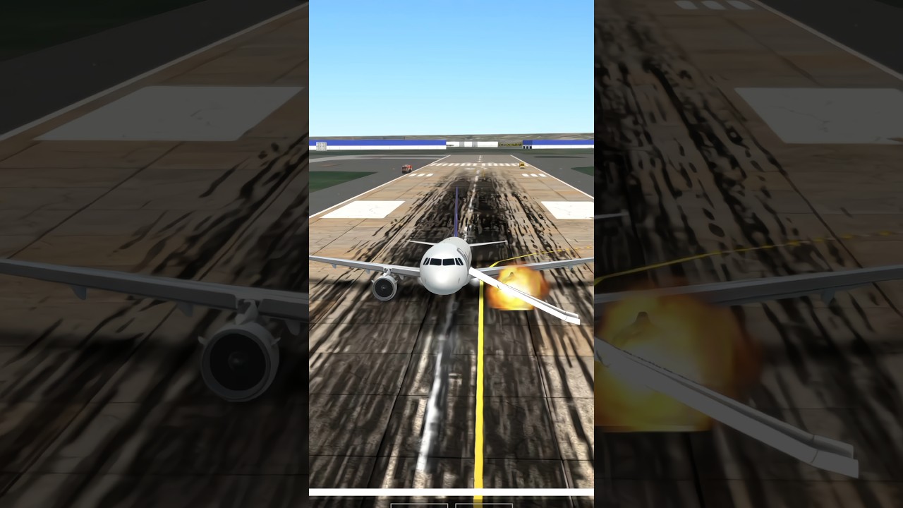 FedEx A320 Belly Landing 