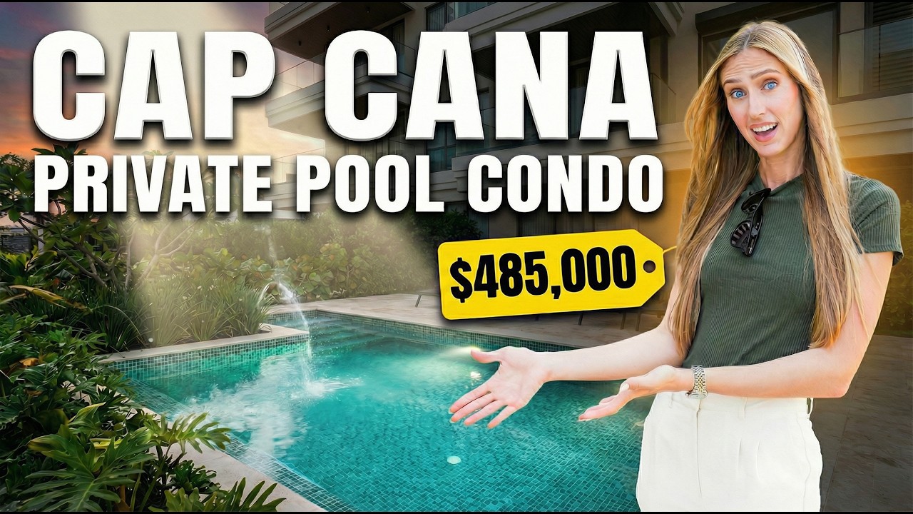 Cap Cana Private Pool Condo for Sale | Vermare 2BR Tour ($485,000)