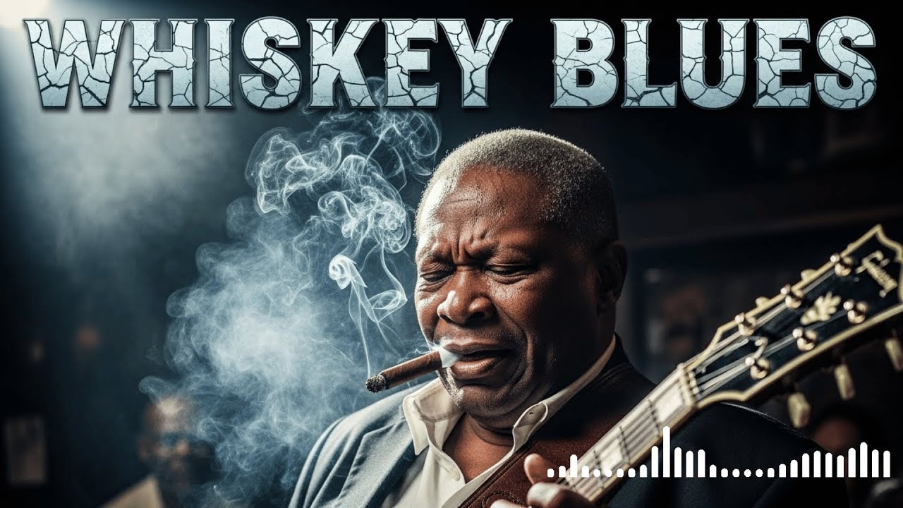 Late Night Guitar Blues | Relaxing Whiskey Echo Music for Deep Sleep Tonight