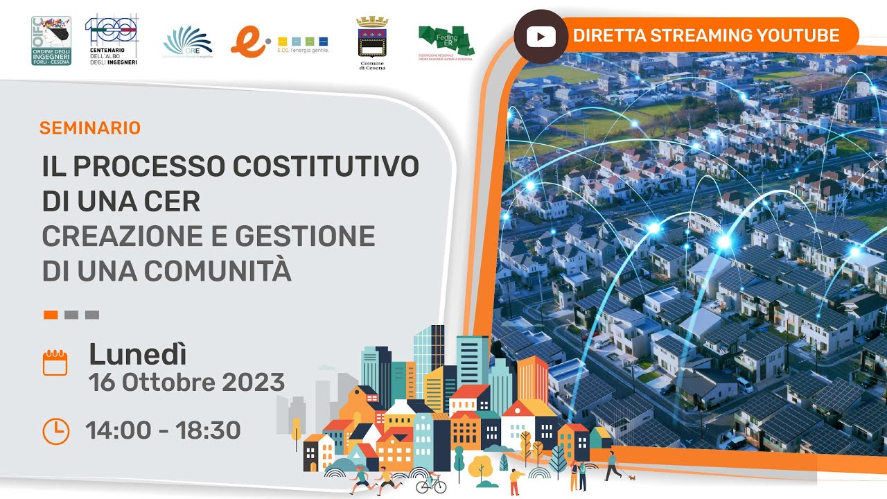 Il processo costitutivo di una Comunità Energetica Rinnovabile (CER), dalla creazione alla gestione.