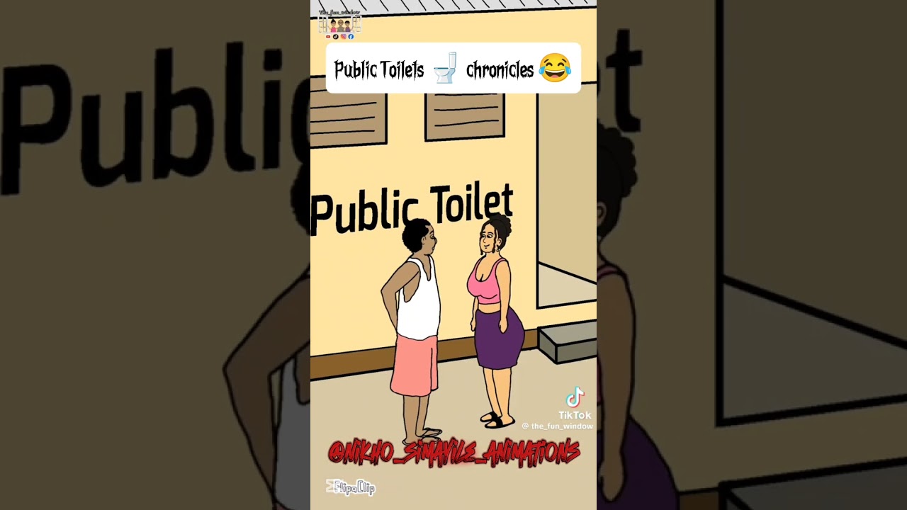 Public Toilets 🚽 chronicles 😂 #whowillbemylifepartnerta #animation #butifyoucloseyoureyes #comedymov