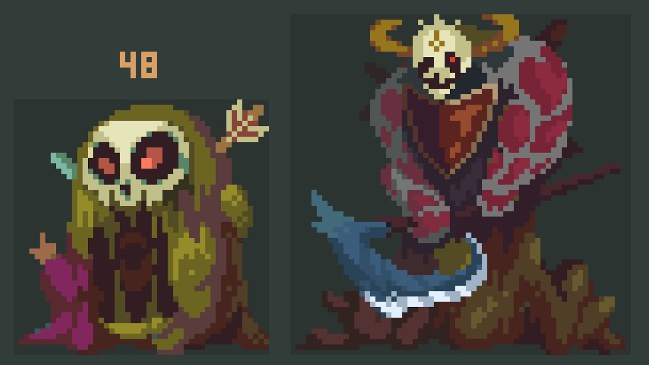 КАКОЙ РАЗМЕР для Персонажа выбрать в Pixel Art. Размер спрайта | Artalasky