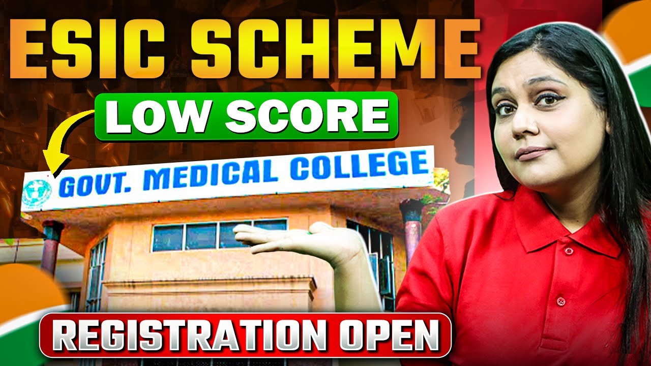 Govt. Medical College Admission at Low Score | ESIC, IP Quota, Colleges, Seats, Cut OFF
