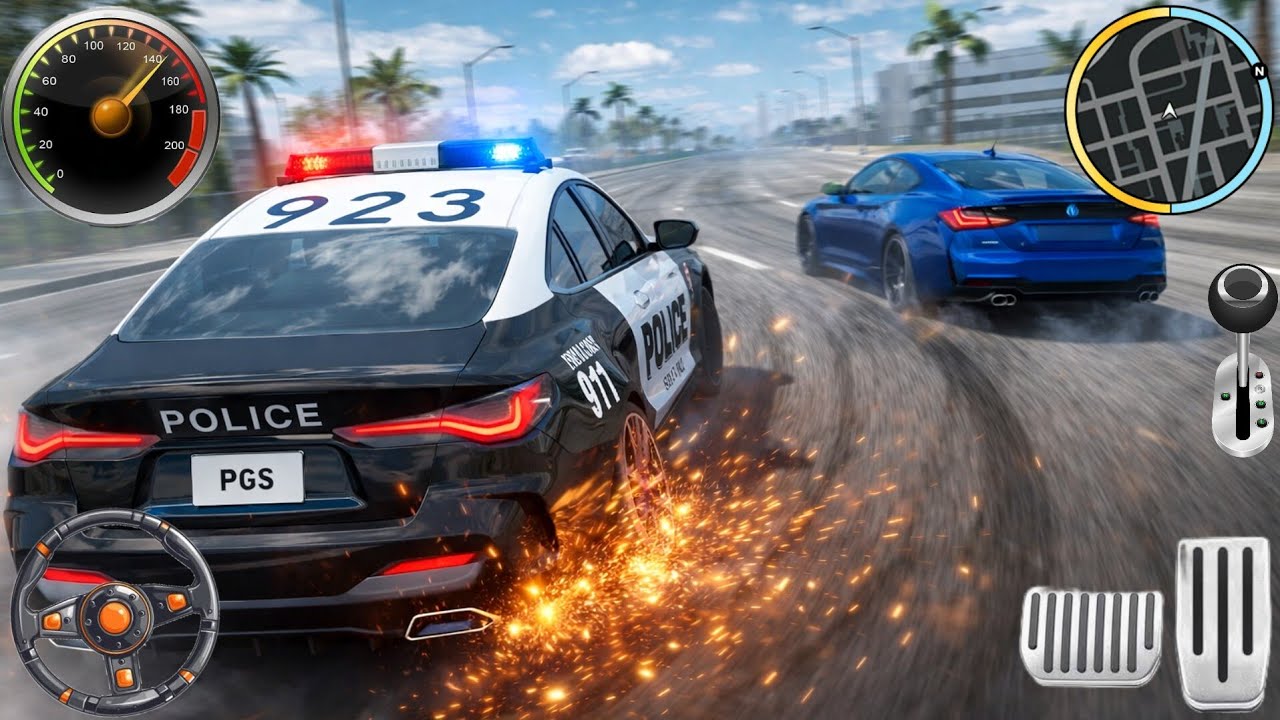 Police Simulator Gameplay | Extreme Police Chase & Drift | Gameplay #786