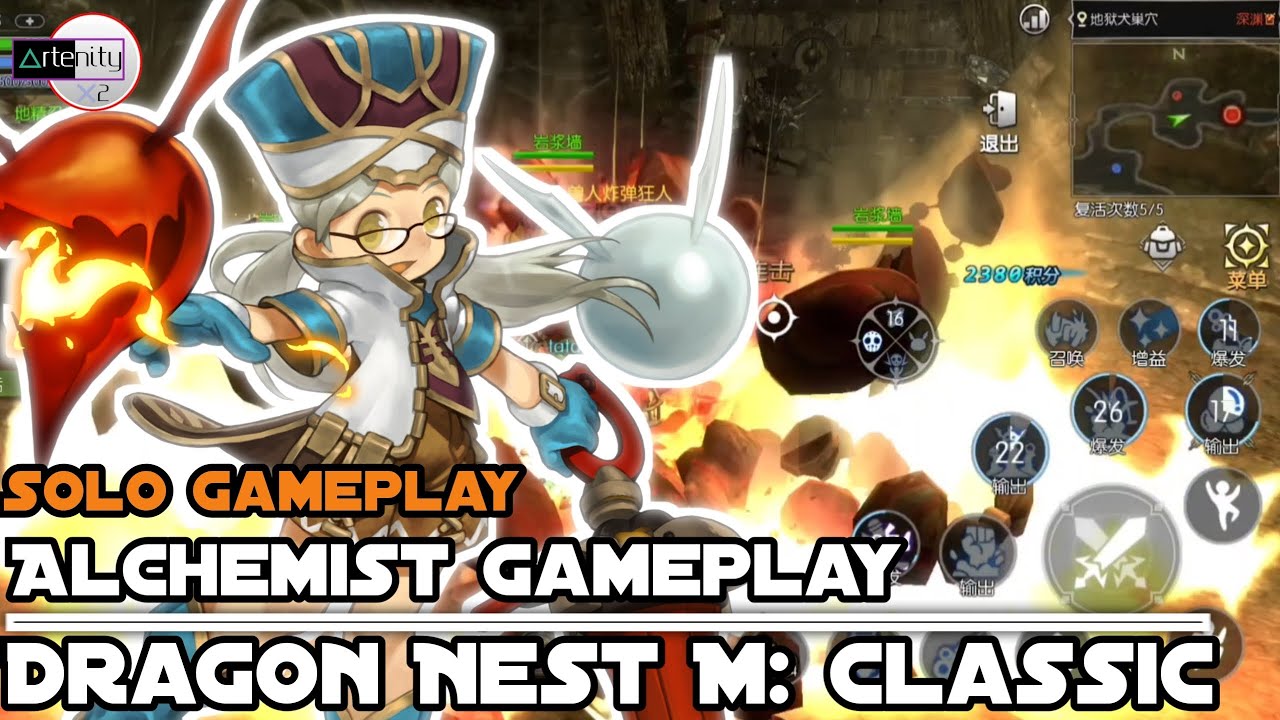 Dragon Nest M Classic: Full Gameplay Alchemist [MMORPG Mobile on Android/iOS]