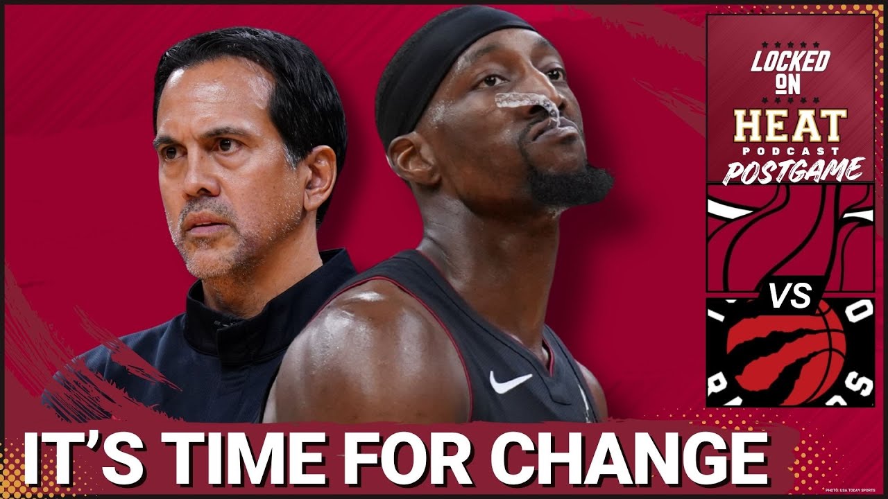 ROCK BOTTOM: Miami Heat STRUGGLE Deepens&mdash;Why Bam Adebayo & Offense MUST Change After Loss to Raptors