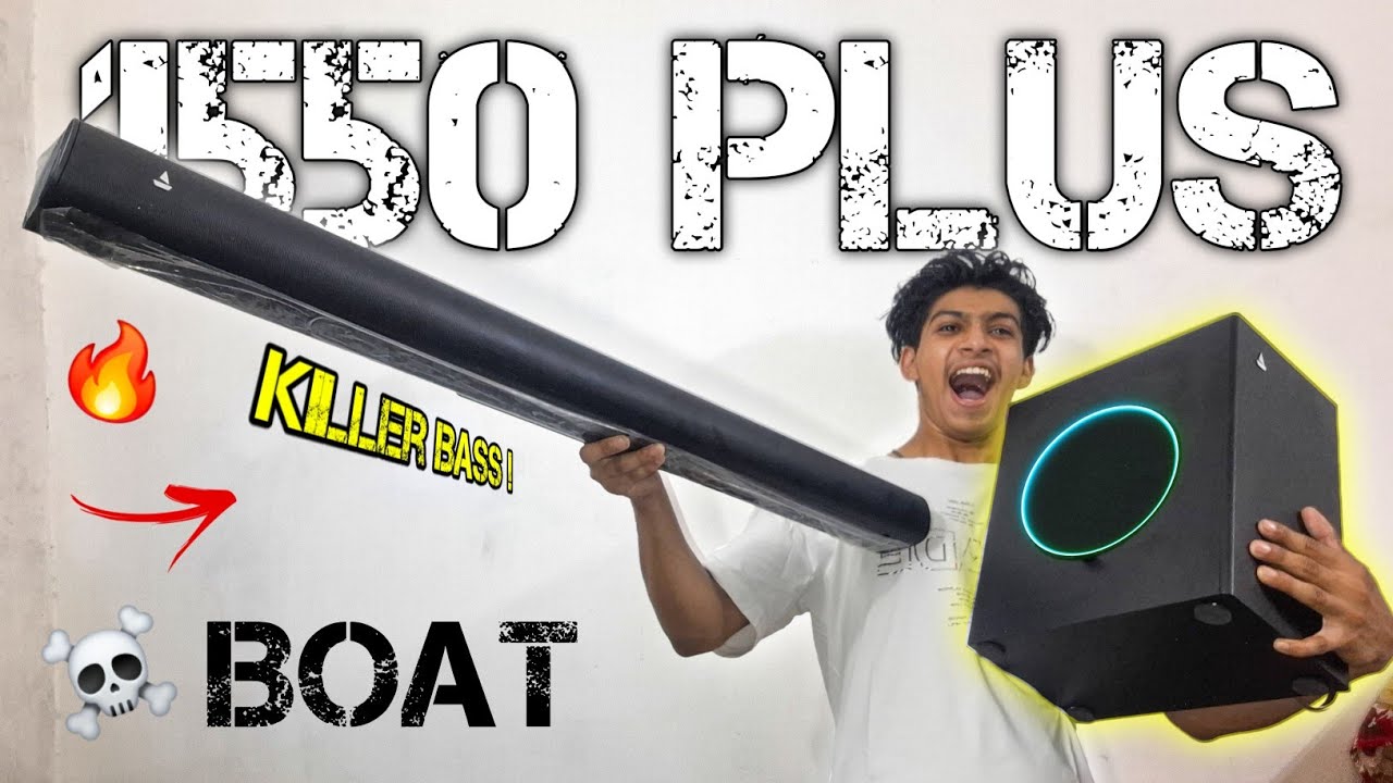 boAt Aavante BAR 1550 PLUS 160W Soundbar | Most Optimized Soundbar Under 5000