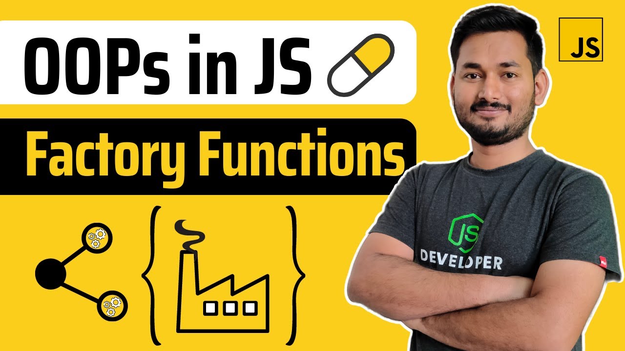 OOPs (Encapsulation & Abstraction) and Factory Functions | The Complete JavaScript Course | Ep.80