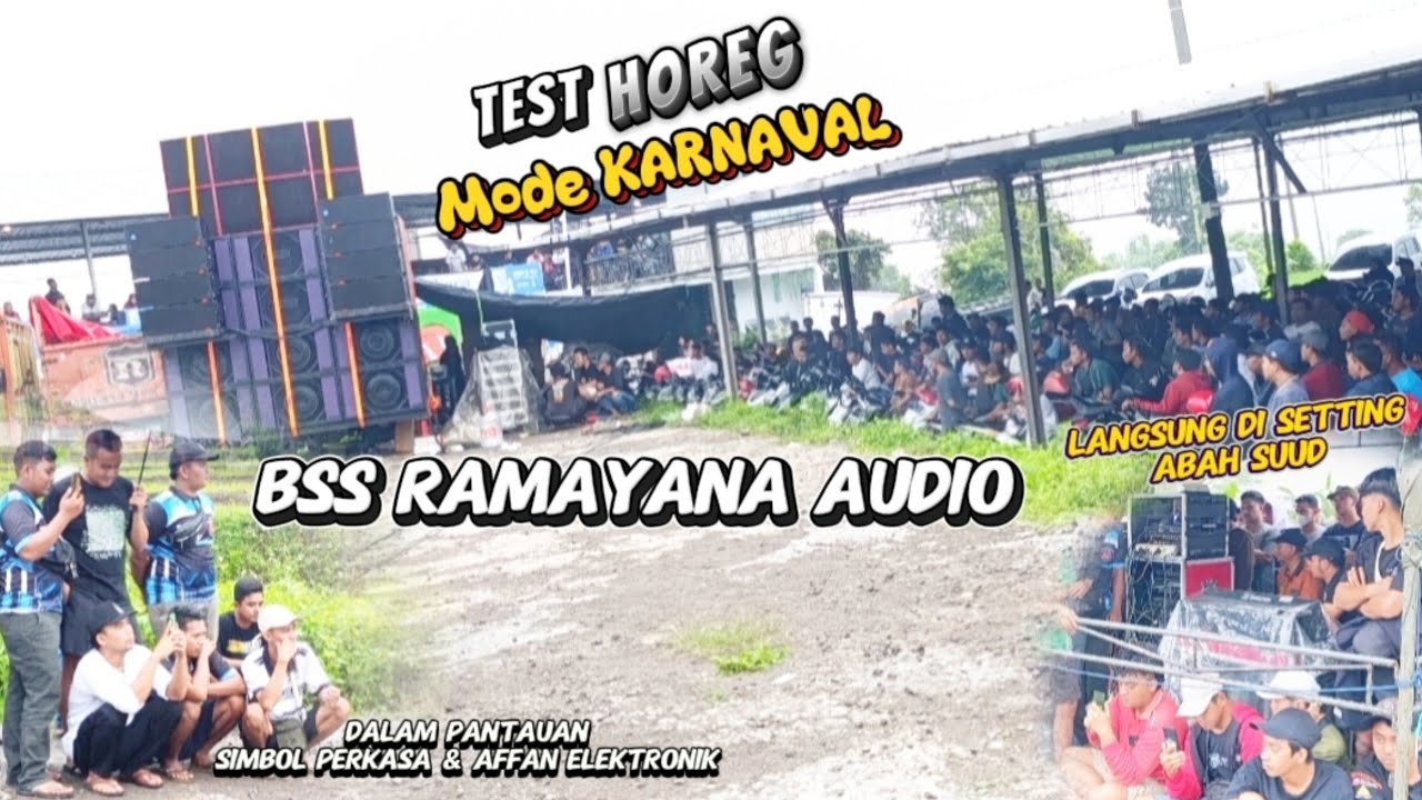 Test HOREG Mode Karnaval BSS RAMAYANA Audio, Ketika Legend Dangdut Abah Suud Cari Settingan HOREG