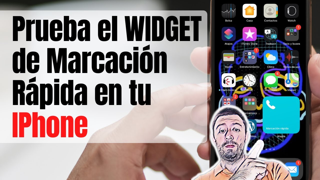Prueba el WIDGET de iOS 14 para MARCACION Rápida 📲☎📞😂