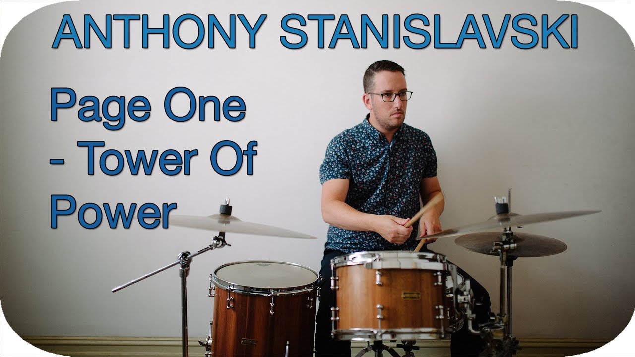 Tower Of Power - Page One - Drum Playalong