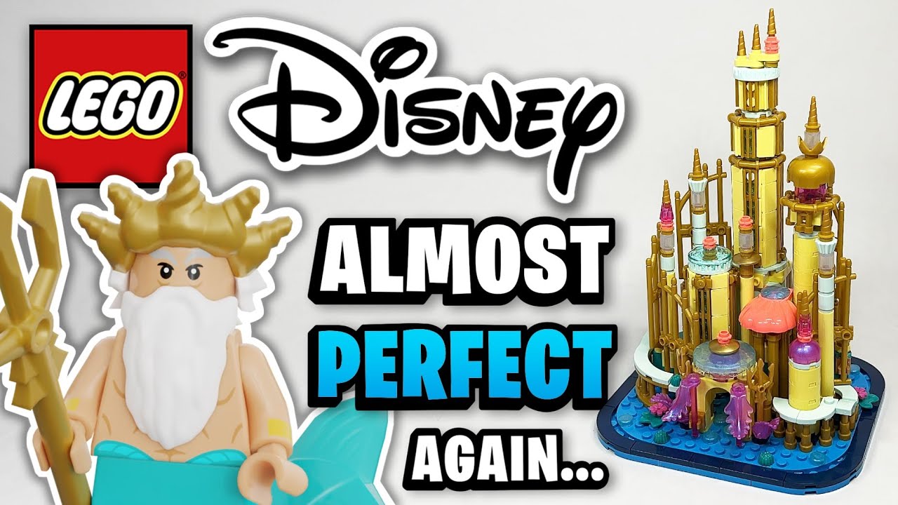 LEGO Mini Disney Ariel's Castle Review (40708) - 2024 Set Review