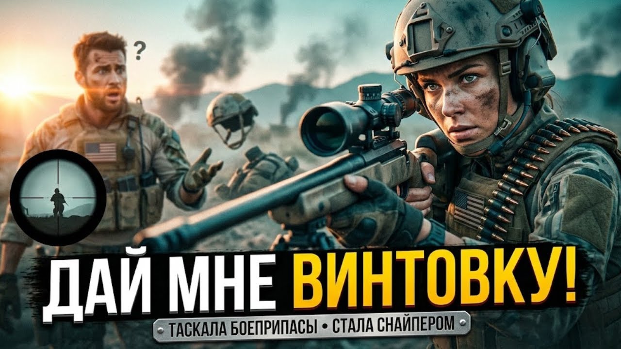 «Морпех упал — она схватила винтовку и превратилась в снайпера прямо на поле боя!»