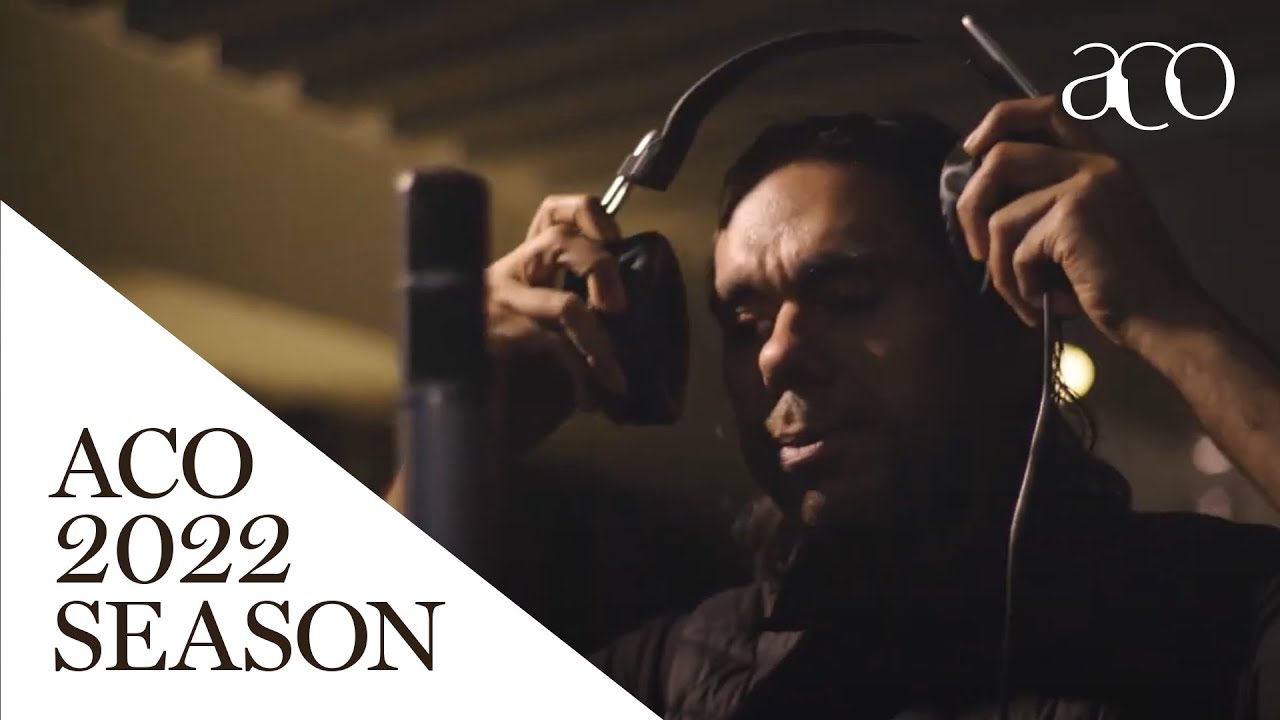 The making of vocals for 'River' film | Trailer | William Barton | Australian Chamber Orchestra