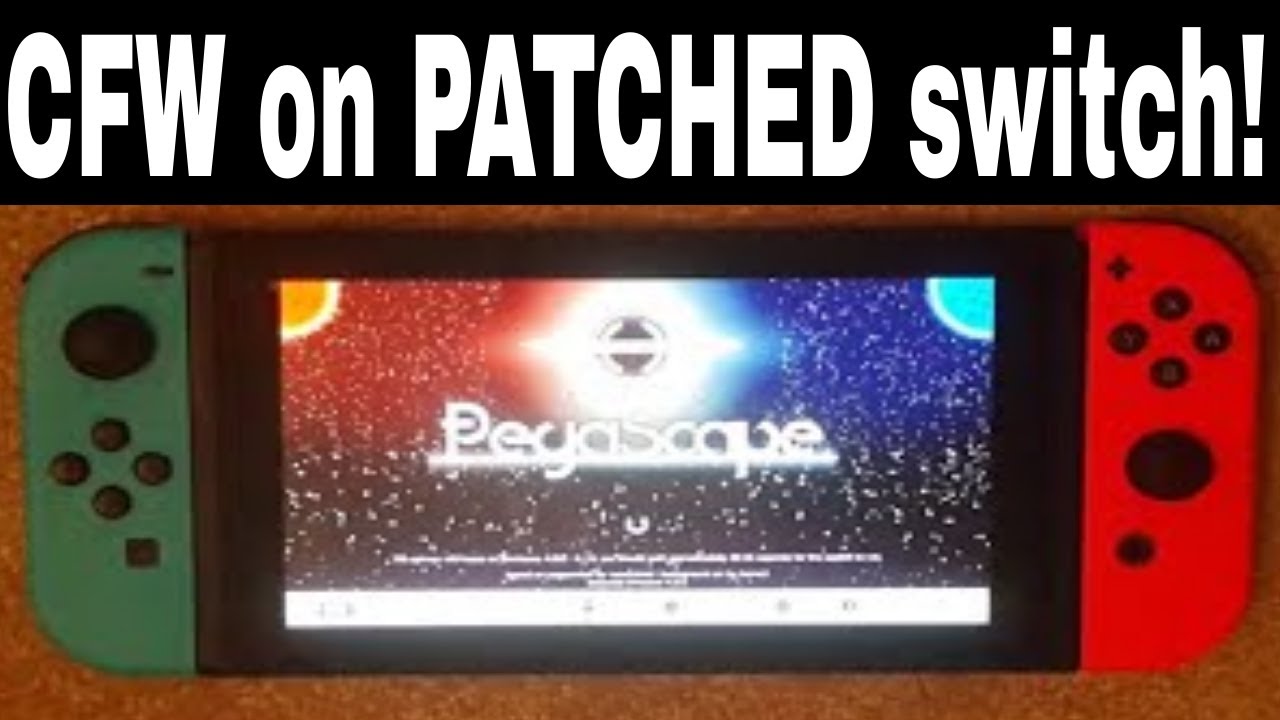 HOW TO HACK AND RUN CFW ON PATCHED 4.1.0 (AND BELOW) NINTENDO SWITCH (PEGASCAPE) (ATMOSPHERE)