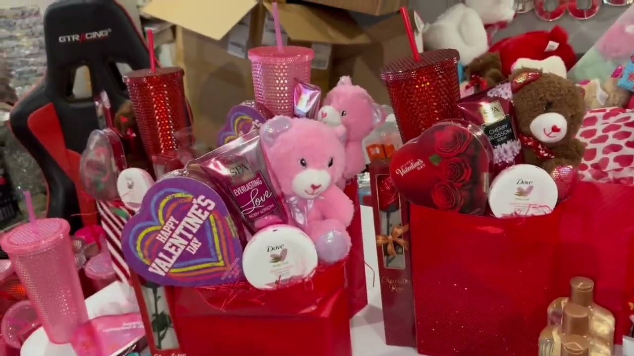 Baskets for Valentines day 2025