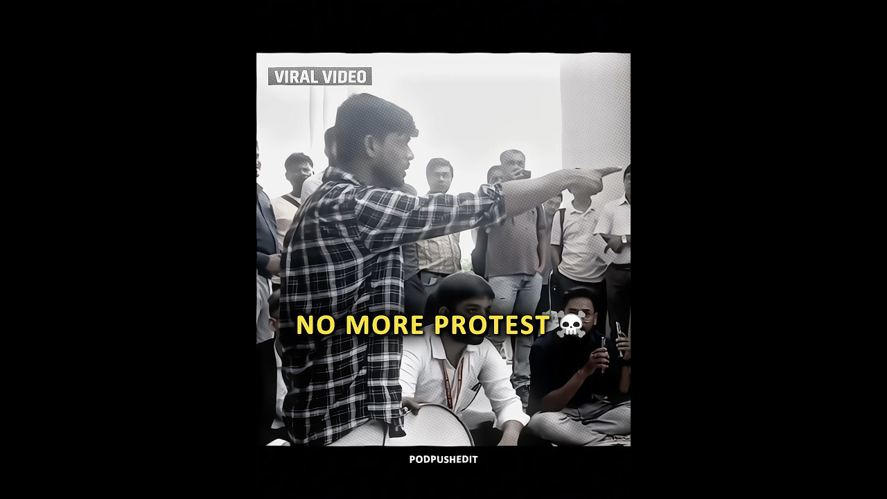 Bravery of students from Bihar 💯🗿| no more protest | #genz #fixourschools #shorts