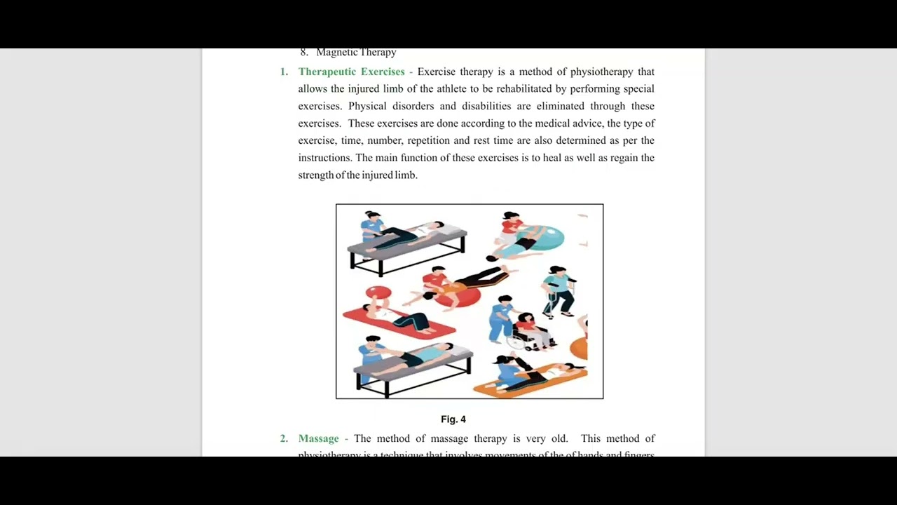 Class 10 Physical Education PSEB | Physiotherapy in Sports | Chapter 2 #PSEB #Physiotherapy