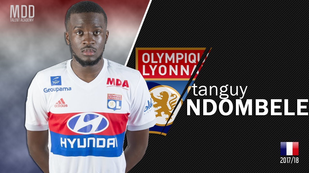 Tanguy Ndombele | Lyon | Goals, Skills, Assists | 2017/18 - HD