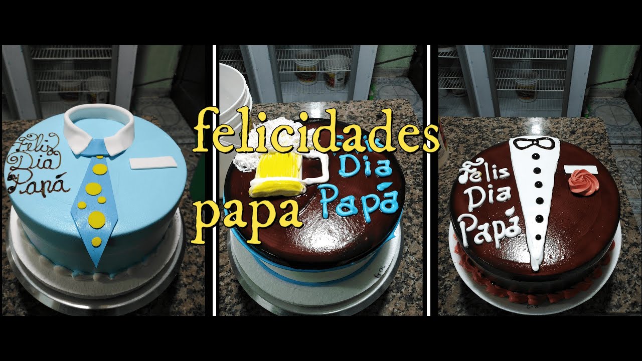 COMO DECORAR UNA TORTA PARA EL DIA DEL PADRE | PASTELES PARA PAPA | PASTELES PARA EL DIA DE PAPA