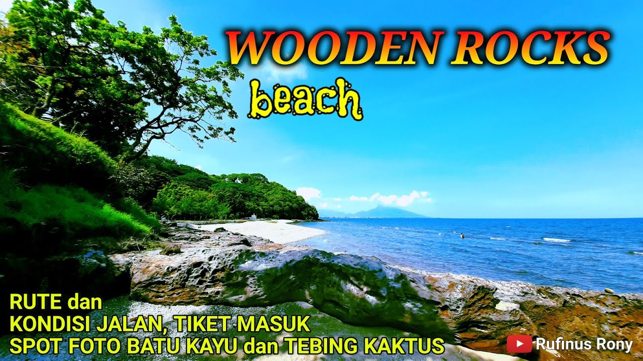Wisata Pantai Tampora Situbondo | Wooden Rocks Beach