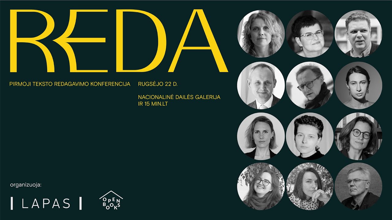 REDA &ndash; pirmoji teksto redagavimo konferencija