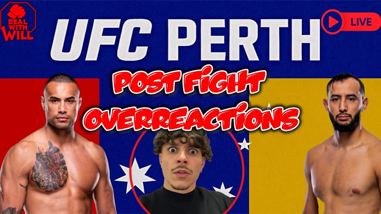 UFC Perth Post Fight Overreactions + Wanderlei Silva Gets FLATLINED!!