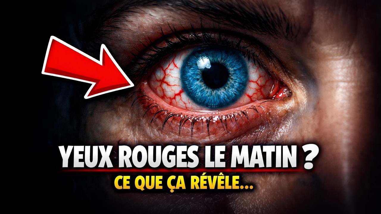Yeux rouges au réveil : la vérité que votre médecin cache