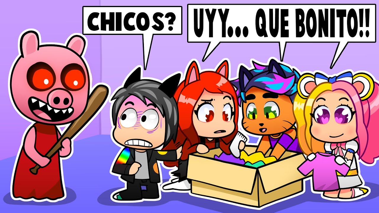 LA PANDISQUAD es PERSEGUIDA por el *NUEVO PIGGY* en ESTE JUEGO GRATIS