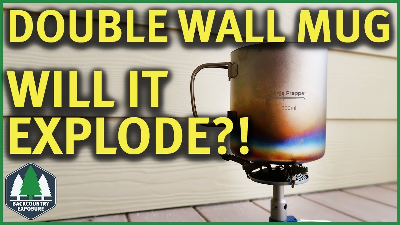 Cooking With A Double Wall Titanium Mug | Will It Explode?!