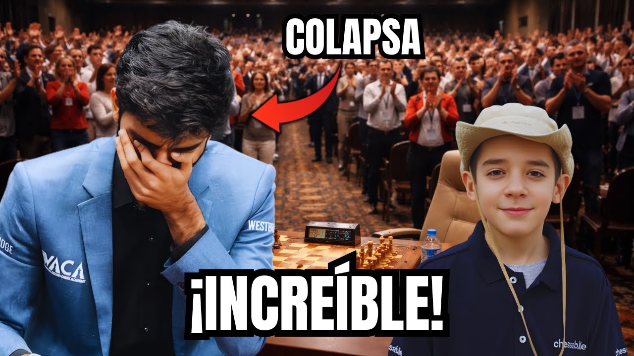 ¡CAMPEÓN MUNDIAL COLAPSA ANTE NIÑO DE 12 AÑOS! 😱: Sklokin vs Gukesh (Mundial Blitz 2025)