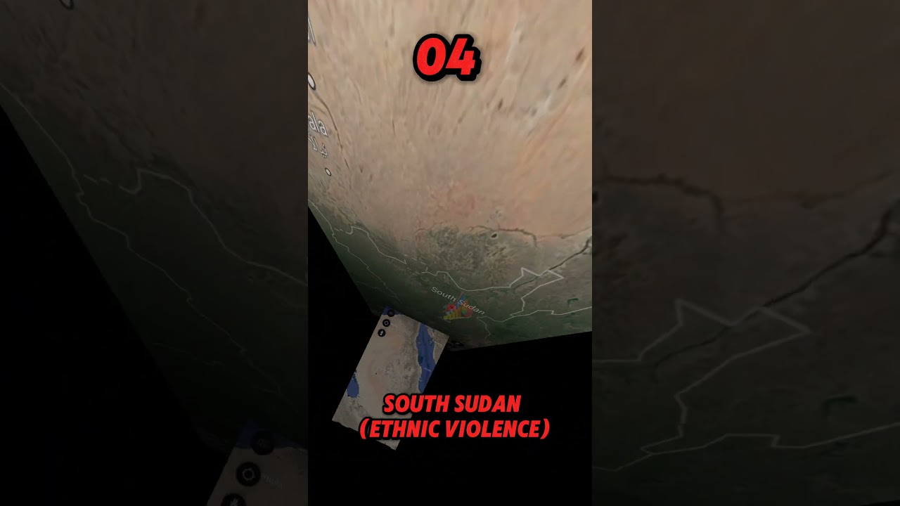 Top 10 Most Dangerous Countries in 2025 | Deadliest Places on Earth #danger #top10