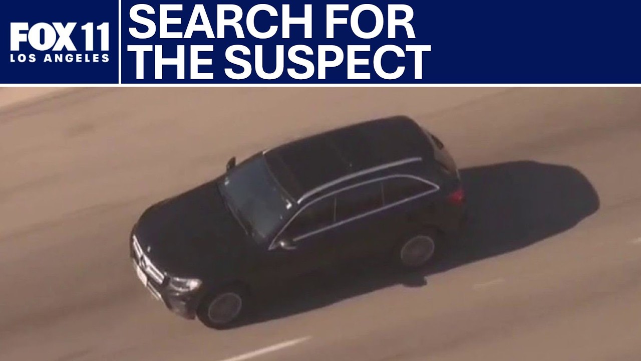 SUV leads police chase across LA, Orange counties