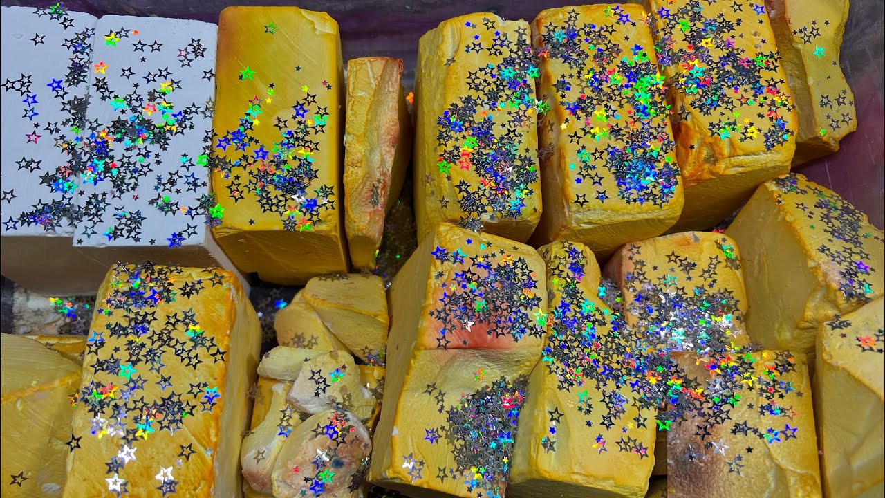 Soft & Crunchy Dyed Gymchalk • Oddly Satisfying • Sleep Aid • Chalk Crush • Powder Crumble • ASMR